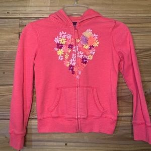 GapKids Heart ZipUp Hoodie